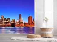 Фотошпалери Міст, набережна,висотки - 2