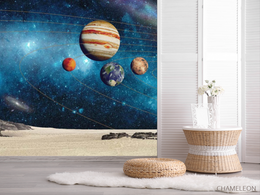 Фотошпалери космонавти в космосі - 2