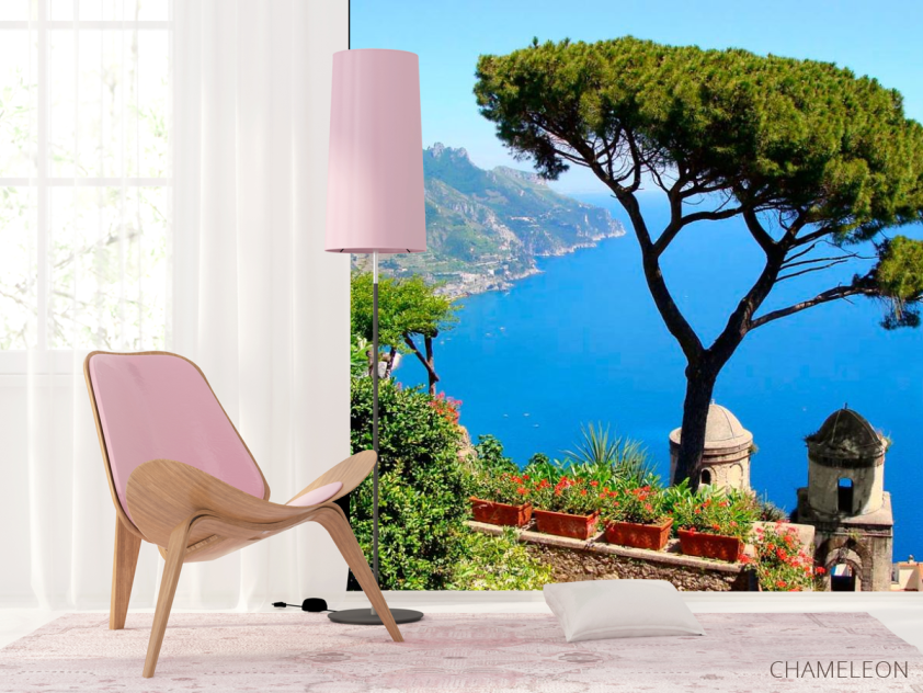 Фотошпалери Дерево над фортецею - 4