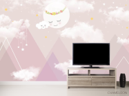 Фотообои Скандинавские горы для девочки - 2