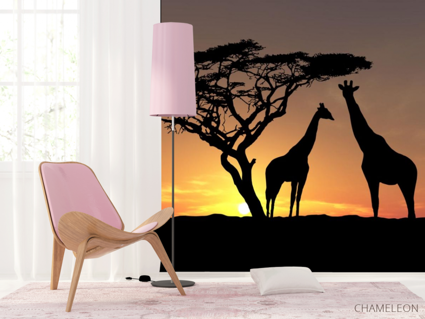 Фотошпалери жирафи - 4