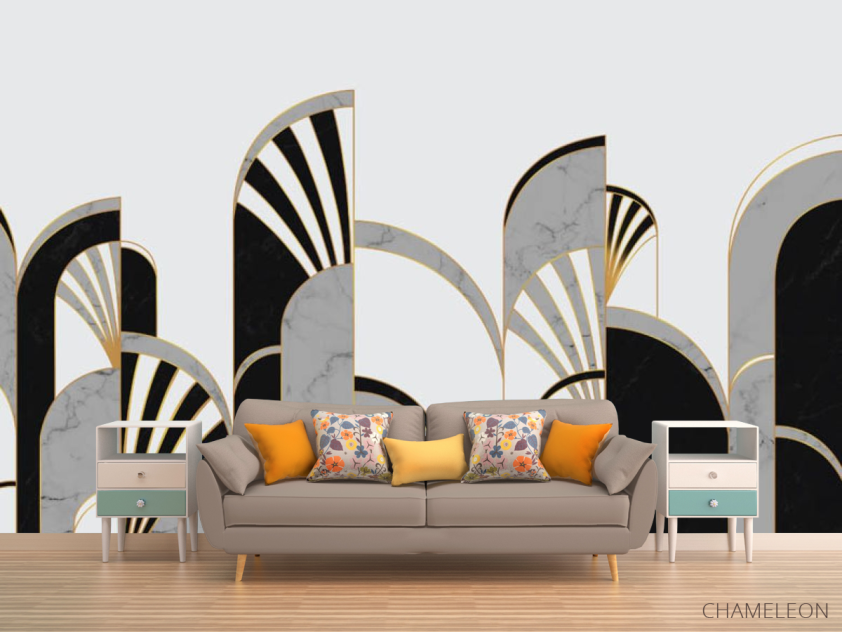 Фотообои Геометрия чб - 1