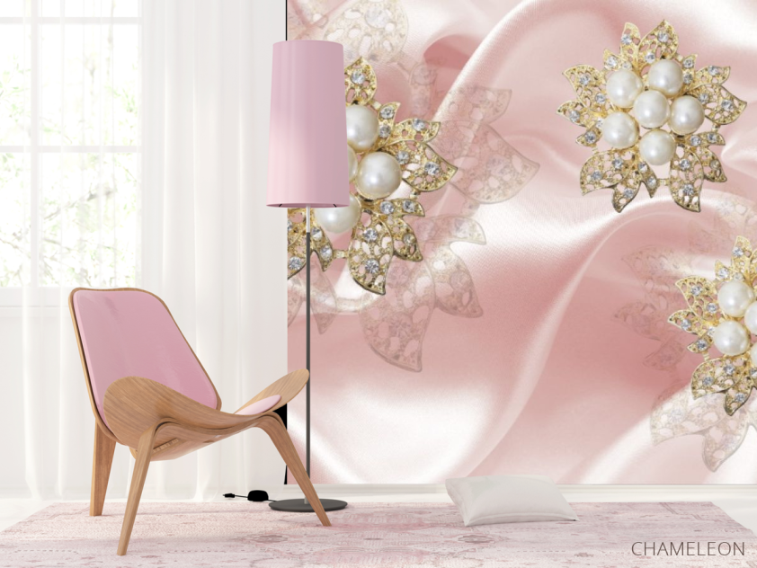 Фотошпалери 3D перли - 4