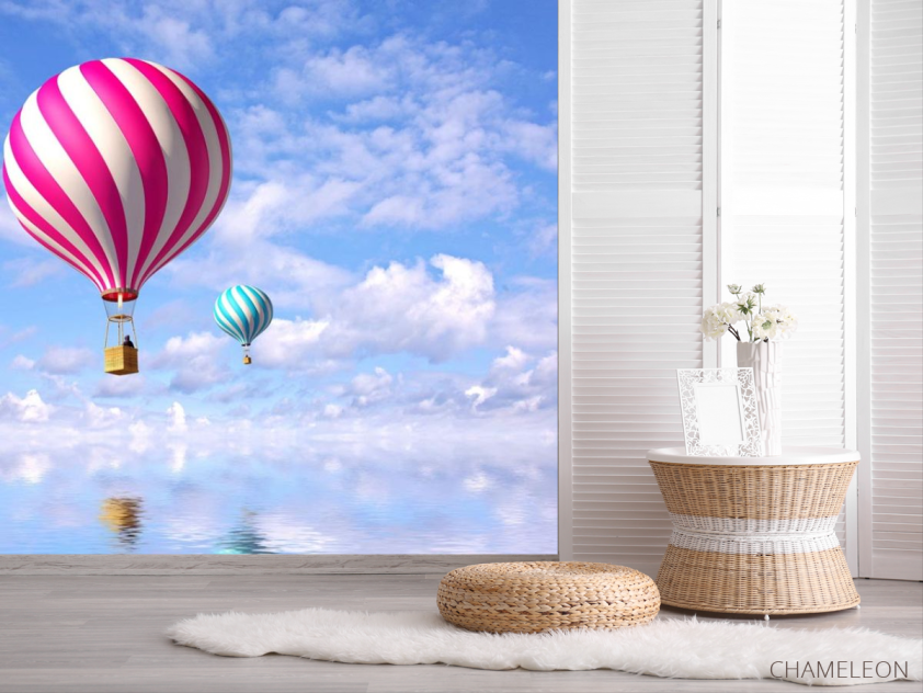 Фотошпалери Повітряні кулі в небі - 2