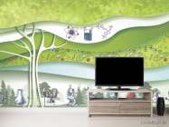 Фотообои Современный кабинет биологии - 2