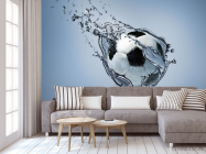 Фотообои футбольный мяч - 3