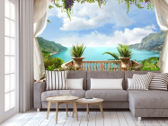 Фотообои Вид на море с балкона - 3