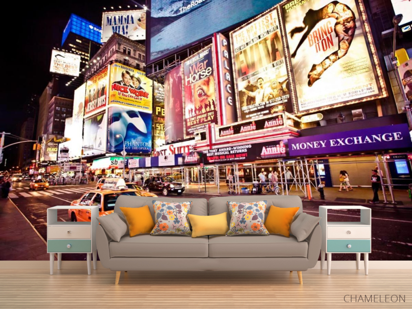 Фотообои Реклама, такси, New York - 1