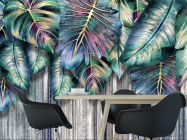 Фотошпалери Тропічні листя 3д - 1