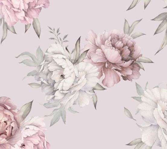 Фотообои Аквварельные пионы Фотообои Аквварельные пионы 33103