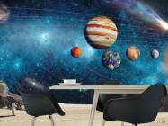 Фотошпалери космонавти в космосі - 1