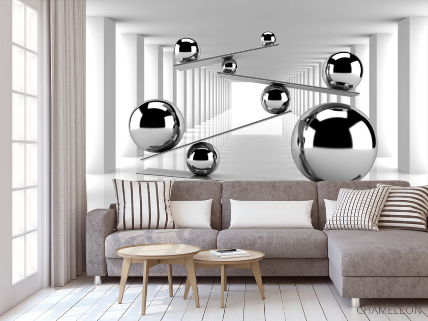 Фотообои 3D шары - 3