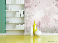 Фотошпалери Фреска балкон з видом на природу - 3