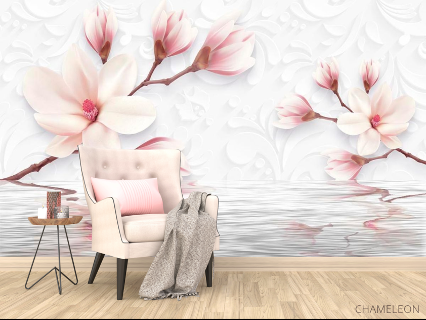 Фотообои 3d магнолия - 4