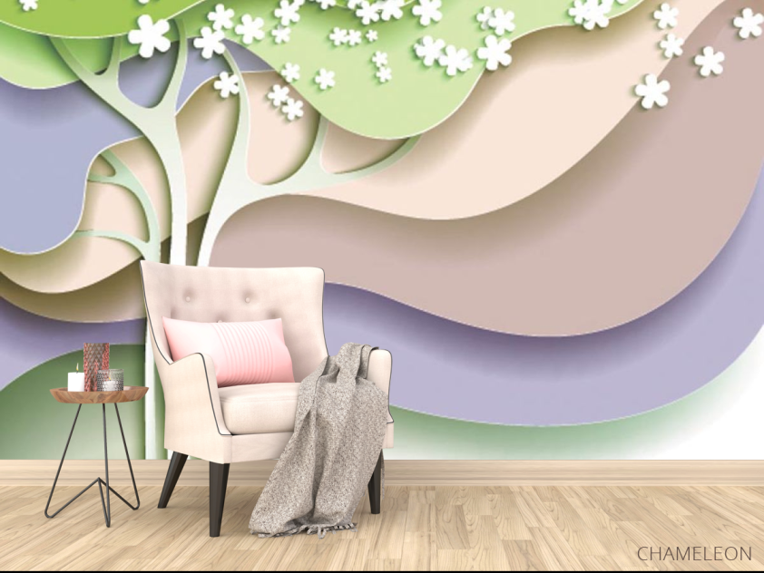 Фотообои 3d дерево - 4