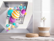 Фотошпалери Різнокольорові кулі 3д - 2