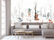Фотообои Животные в лесу - 3