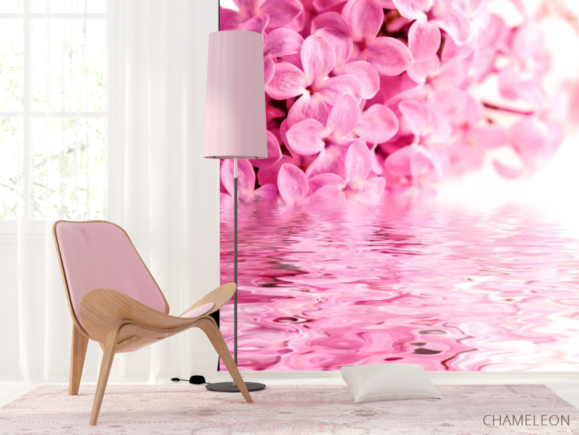 Фотообои Розова сирень - 4