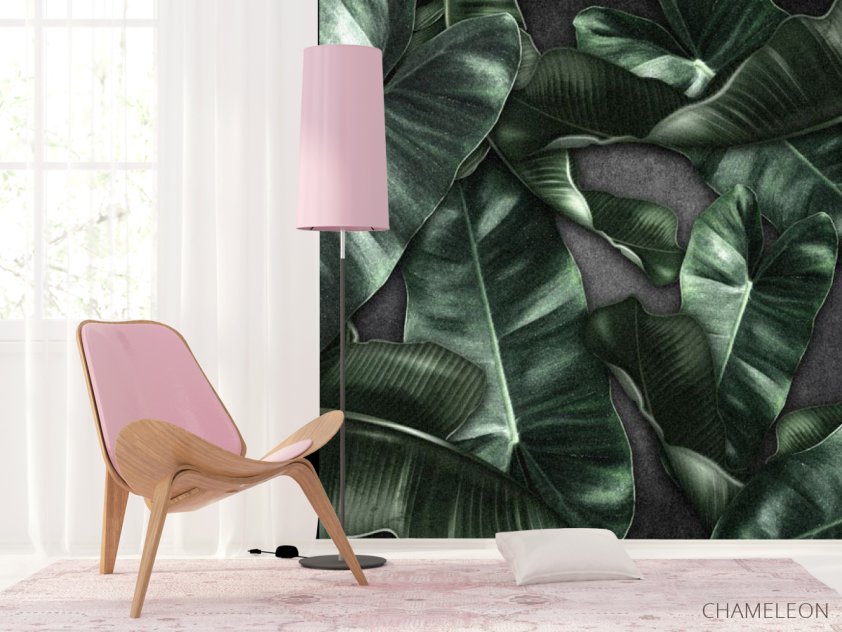 Фотошпалери зелене листя - 4