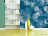 Фотошпалери Сині пір'ячко - 3