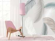 Фотошпалери Векторні пір'я - 4