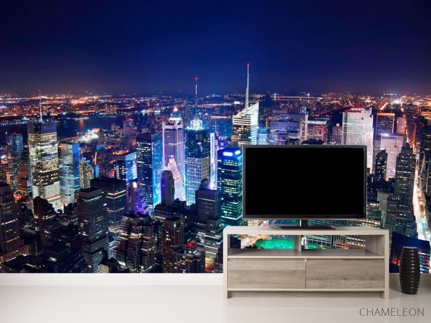 Фотообои Ночь город - 2