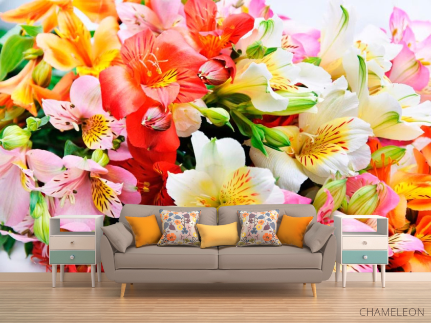 Фотообои Цветник - 1