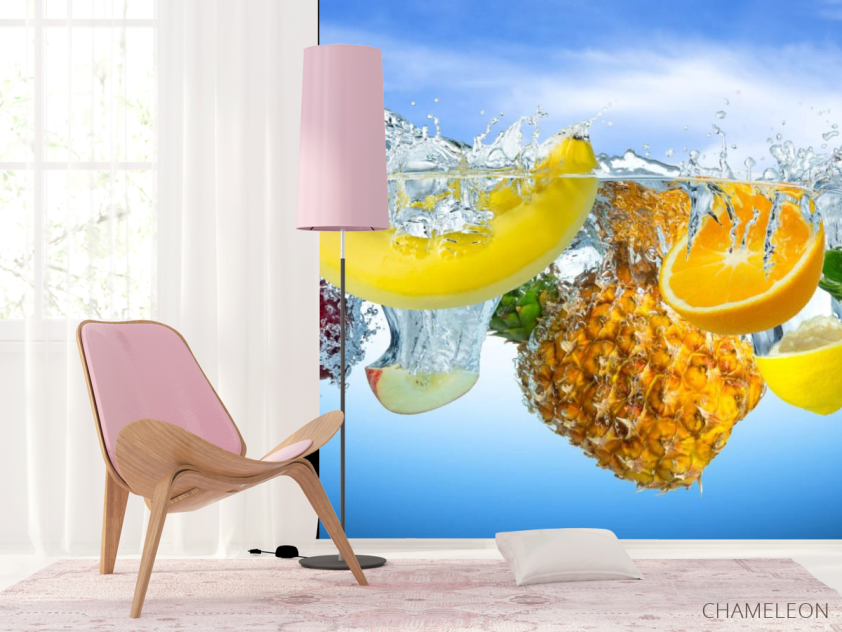 Фотошпалери Фрукти у воді - 4