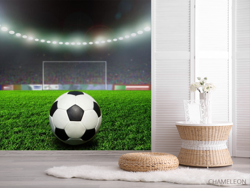 Фотошпалери м'яч на стадіоні - 2