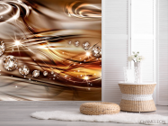 Фотошпалери коричнева Абстракція - 2