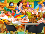 Фотошпалери Білосніжка і гноми - 1