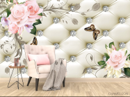 Фотообои 3д цветы - 4