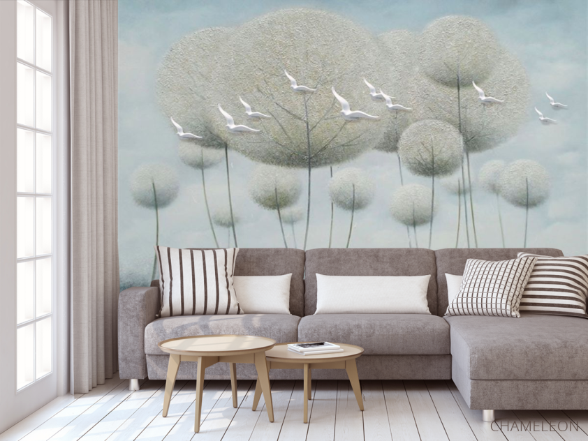 Фотообои Одуванчики эксклюзив - 3