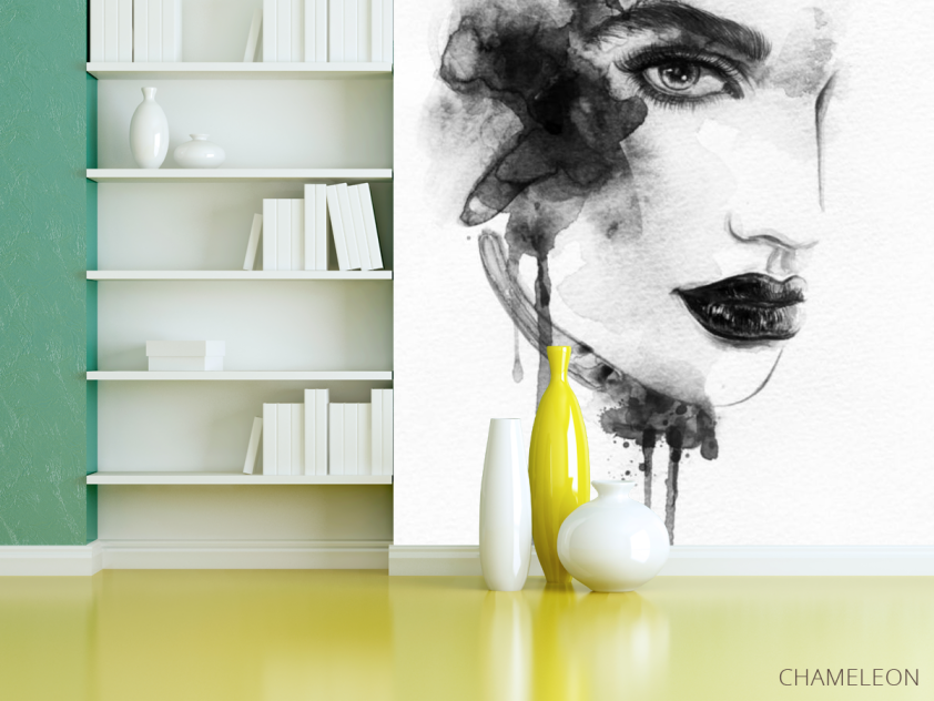 Фотошпалери особа Абстракція - 3