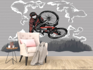 Фотообои байкер - 4