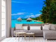 Фотообои Хижины посреди моря - 3