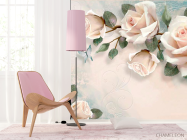Фотошпалери Ніжні троянди - 4