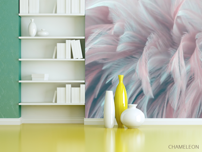 Фотошпалери в стилі Модерн, пір'я - 3