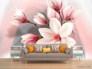 Фотообои 3d магнолия - 1