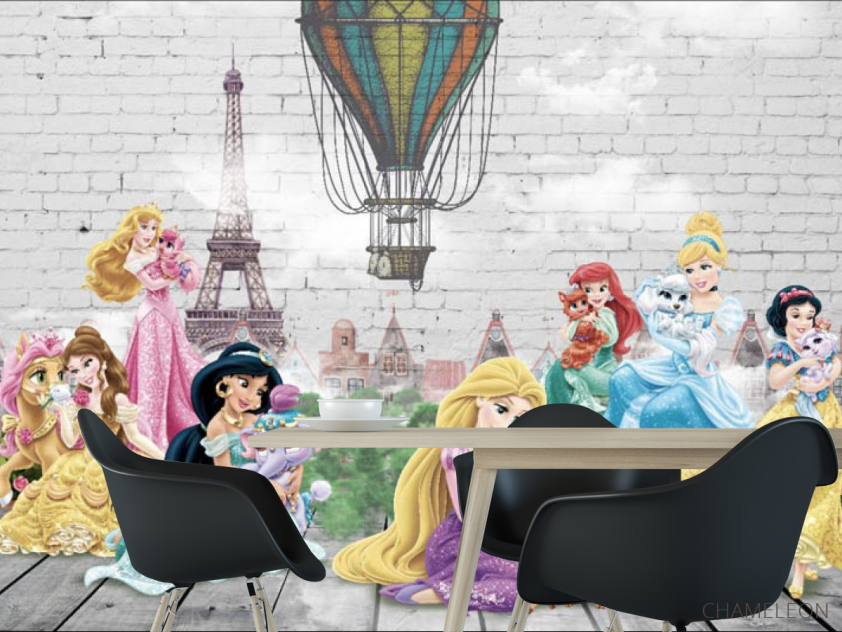 Фотошпалери принцеси для дівчаток - 1