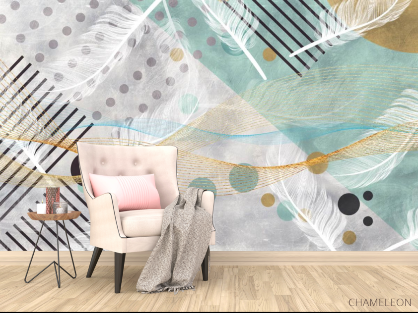 Фотообои Узор в стиле мемфис - 4