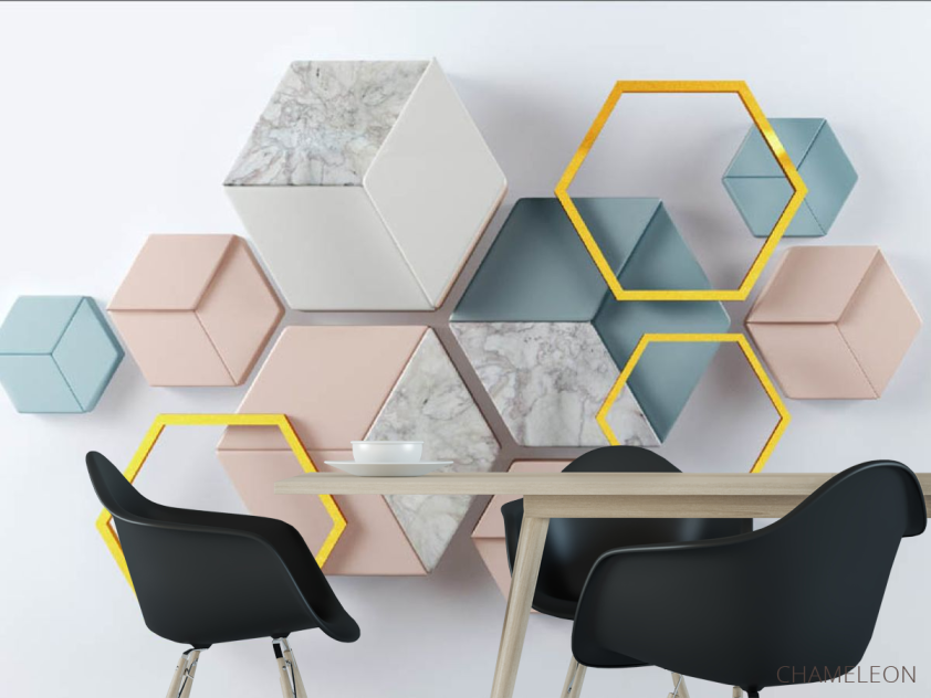 Фотошпалери 3Д, геометрія - 1