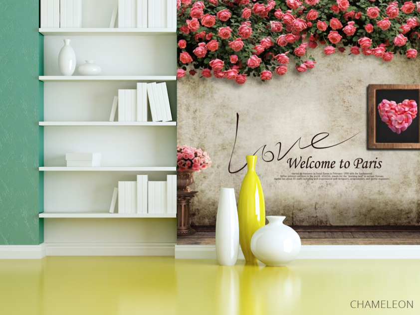 Фотошпалери Квіткова стіна - 3