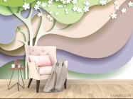 Фотообои 3d дерево - 4