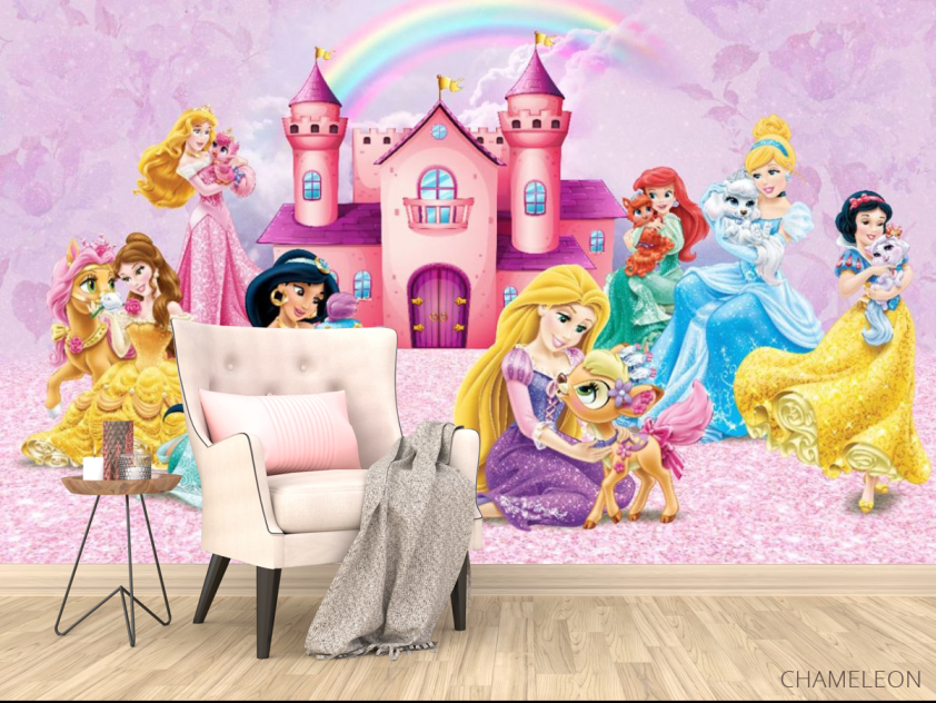 Фотообои принцессы, замок - 4