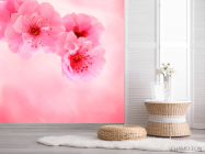 Фотообои Нежно-розовые цветы - 2