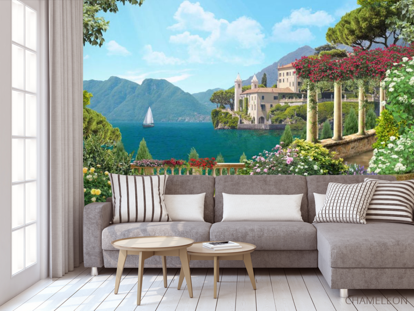 Фотообои Вид на комо - 3