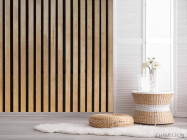 Фотошпалери панелі дерев'яні 3Д - 2