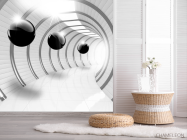 Фотошпалери Тунель з кулями - 2