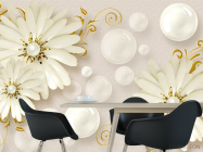 Фотошпалери квіти брошки - 1